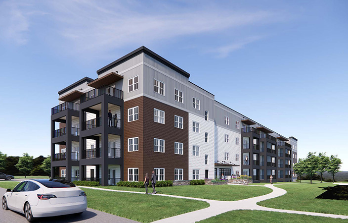 JLL secures $47 million construction loan for The United Group’s 164-unit The Arbella at Blue Hills